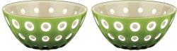 Guzzini Castronașe pentru gustări Le Murrine 12, 5 cm verde-bej 2 buc (279412159) Castron