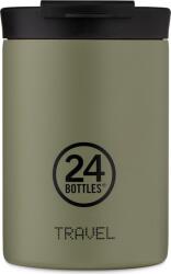 24Bottles Cană termică Travel Tumbler Earth 350 ml măslinie (478)