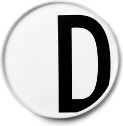 Design Letters Чиния aj буква d порцеланова (10201500d)