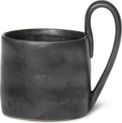 ferm LIVING Cană Flow 360 ml neagră (110240101)