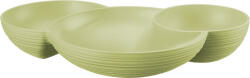 Guzzini Castronaș pentru gustări Tierra verde deschis triplu (171200257) Castron