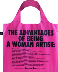 LOQI Geantă LOQI Guerrilla Girls The Advantages Of Being A Woman din materiale reciclate (GG.AW)