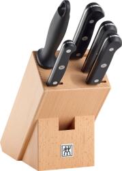 ZWILLING Bloc cu 4 cuțite și dispozitiv de ascuțire Gourmet 01 (36131-001-0)