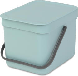 Brabantia Coș cu sistem de separare a deșeurilor Sort & Go 6 l verde mentă (109645) Cos de gunoi