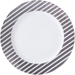 Ćmielów Design Studio Плоска чиния Cosmopolitan Mix & Match черни колани 26 см (0061290X2G138)
