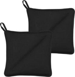 Södahl Suporturi textile pentru oale de bucătărie Soft negre 2 buc (727301)