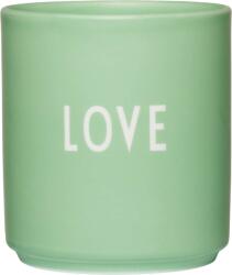 Design Letters Cană Favourite Love verde deschis (10101002GRNBLLOVE)