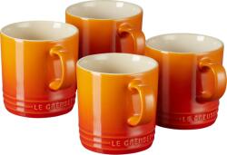 Le Creuset Căni Le Creuset 350 ml portocaliu aprins 4 buc (79113350900000)