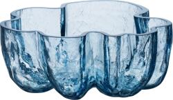 Kosta Boda Castron Crackle 25 cm albastru din sticlă (7052204) Castron