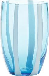 Zafferano Pahar Gessato 320 ml acvamarin (GS00103) Pahar