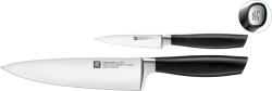 ZWILLING Cuțit de bucătar șef și cuțit pentru legume și fructe All Star argintii (33780-002-0)