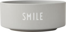 Design Letters Купа за закуски Snack Smile сива (10204010CLGRSMILE)