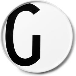 Design Letters Farfurie AJ litera G de porțelan (10201500G)