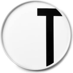 Design Letters Чиния aj буква Т порцеланова (10201500t)