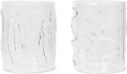 Ferm Living Pahare Doodle 350 ml 2 buc (1104267321) Pahar
