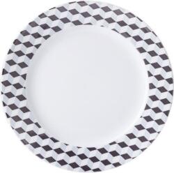 Ćmielów Design Studio Плоска чиния Cosmopolitan Mix & Match kubiki 26 см (0061290X2G140)
