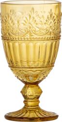 Bloomingville Pahar cu picior pentru vin alb Feyza 205 ml galben (82060250) Pahar