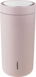 Stelton Cană termică To-Go Click 400 ml roz deschis din oțel dublu (685-36)