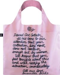 LOQI Geantă LOQI Guerrilla Girls Dearest Art Collector din materiale reciclate (GG.DC)