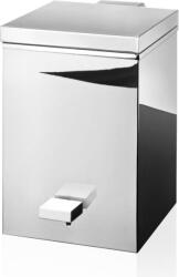 DECOR WALTHER Coș de gunoi pentru baie Corner Soft Close pătrat 26, 5 cm crom (0614600) Cos de gunoi