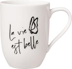 Villeroy & Boch Cană Statement La vie est belle 340 ml (10-1621-9673)