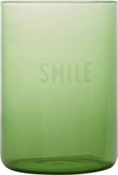 Design Letters Pahar Favourite Smile verde (10106000GREENSMILE) Pahar