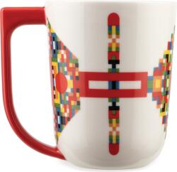 Alessi Cană Holyhedrics 400 ml roșie (ESA09 1)