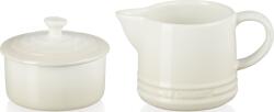 Le Creuset Каничка за мляко и захарница Signature бежова 2 части (89331007160003)