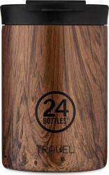 24Bottles Cană termică Travel Tumbler Wood 350 ml (427)