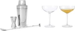 Kähler Accesorii pentru barmani GC Barware cu 2 pahare pentru șampanie 5 el (25325) Pahar