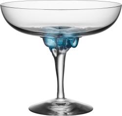 Kosta Boda Cupă pentru șampanie Sugar Dandy 320 ml albastră (7092006) Pahar