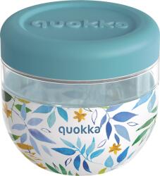 QUOKKA Cutie de prânz Quokka Bubble Watercolor Leaves 770 ml (40136)