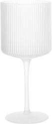 Ferm Living Pahare cu picior pentru vin roșu Ripple Frosted 2 buc (1104270093) Pahar