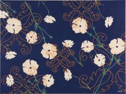 Guzzini Suport pentru farfurie Fusion cu flori 33 x 44 cm albastru-închis (12790276)