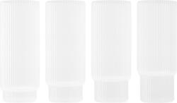 Ferm Living Pahare Ripple înalte Frosted 4 buc (1104269323) Pahar