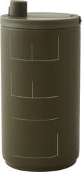 Design Letters Cană de călătorie Design Letters Life 350 ml măslinie (30101019OLIVELIFE)