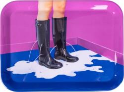 Seletti Tavă Seletti Wears Toiletpaper Milky Boots (19036) Tava