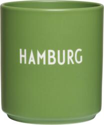 Design Letters Cană Favourite DE Hamburg verde (10101003GTENHAMBUR)