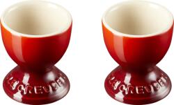 Le Creuset Păhăruțe pentru ouă Le Creuset vișinii 2 buc (79064000600000)