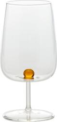Zafferano Pahar cu picior pentru vin Bilia 380 ml galben (BA01718) Pahar