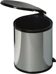 WESCO Coș pentru dulap Rondo 13 l negru-argintiu (8019005) Cos de gunoi
