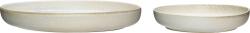 Hübsch Castron Hübsch plat alb 2 buc (760805) Tava