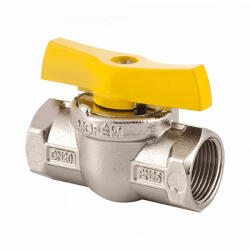 MOFÉM Flexum nikkelezett golyóscsap gázra 3/4" BB (113-0067-40)