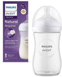 Philips Biberon Philips-Avent Natural Response SCY903/01 260ml cu Debit 3 (SCY903/01)