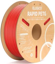 Elegoo RAPID PETG - 1, 75mm, 1kg, Cardboard Spool, Red (ELEEG240447)