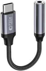 Tech-Protect Cablu de date TECH-PROTECT UltraBoost, tata USB-C la mama jack 3.5 mm, Negru (9490713929667)