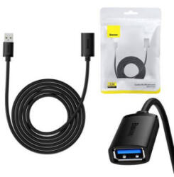 Baseus USB-A 3.0 anya - USB-A apa kábel 3m fekete (B00631103111-04)