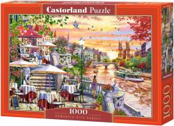 Castorland Пъзел Castorland от 1000 части - Романтичен градски залез (C-104956-2)