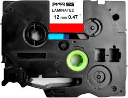 Sanco Grup SG Banda laminata SG compatibila Brother TZe-431, 12 mm, negru pe rosu, pentru avertizare vizuala, echipamente si marcaje speciale (BHSGTZE431)