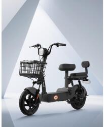 LIKEBIKE - BARI 48V 12Ah elektromos robogó 350W 25km/h FEKETE AKCIÓS